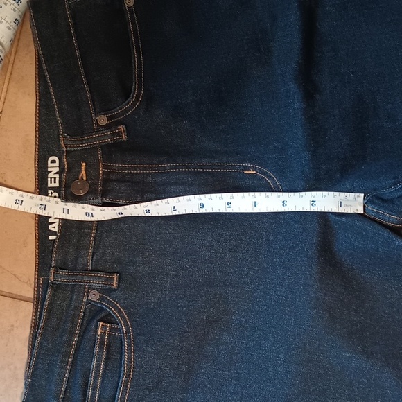 Lands End High-Rise Slim Ankle Jean - Picture 8 of 12